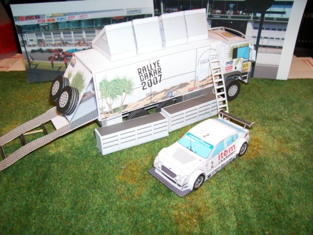 Rallyetruck und Service-MAN 2007.Maßst 1:43.Predes. R40710