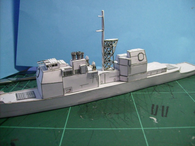 Ticonteroga - klasse - Raketenkreuzer Maßst:1:700. Tic910