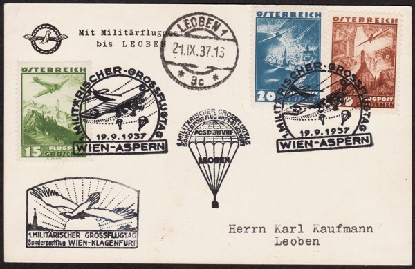 Ältere Flugpost aus Wien 1937_010