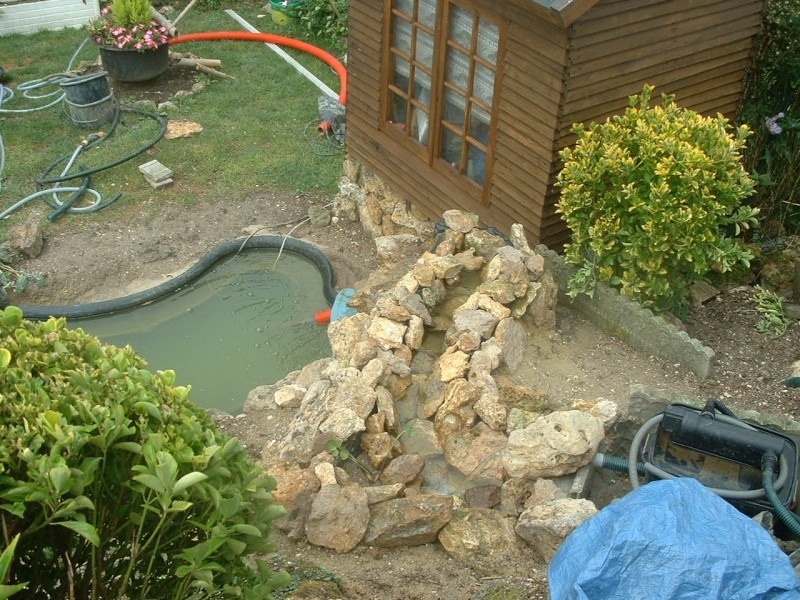 travaux de mon bassin et jardin rocailles Dscf0016