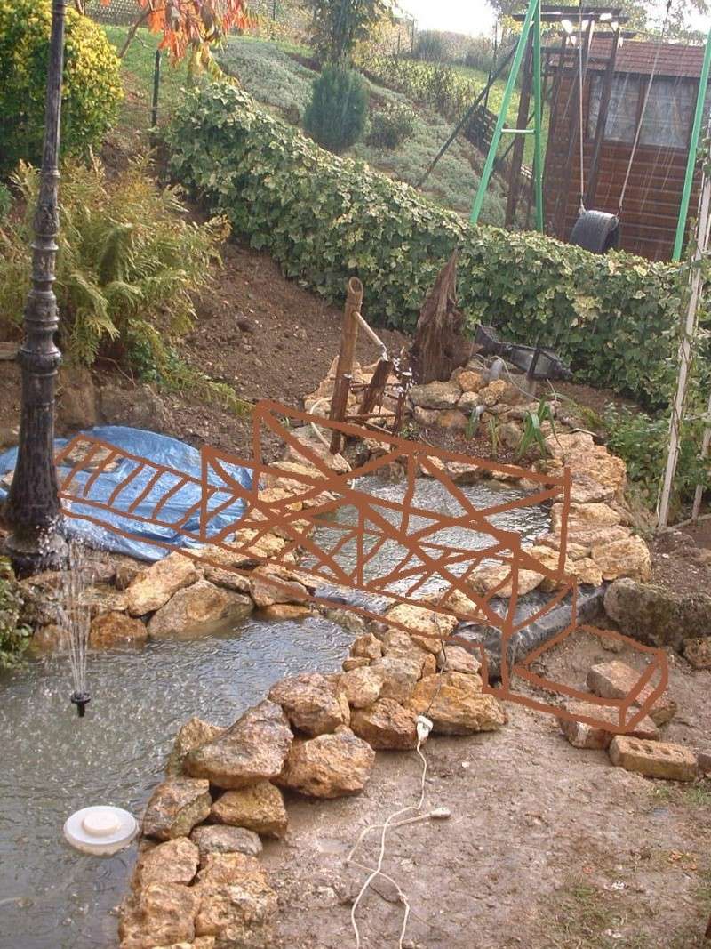 travaux de mon bassin et jardin rocailles Dscf0037