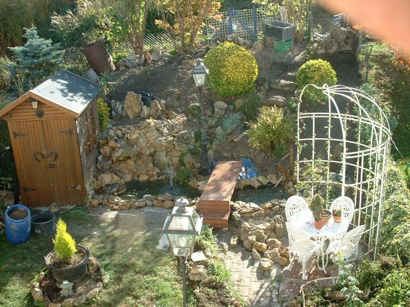 travaux de mon bassin et jardin rocailles Dscf0040