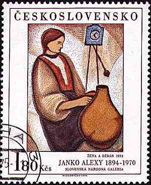Die Briefmarkengalerie tschechischer und slowakischer Graphik-Kunst Zena10