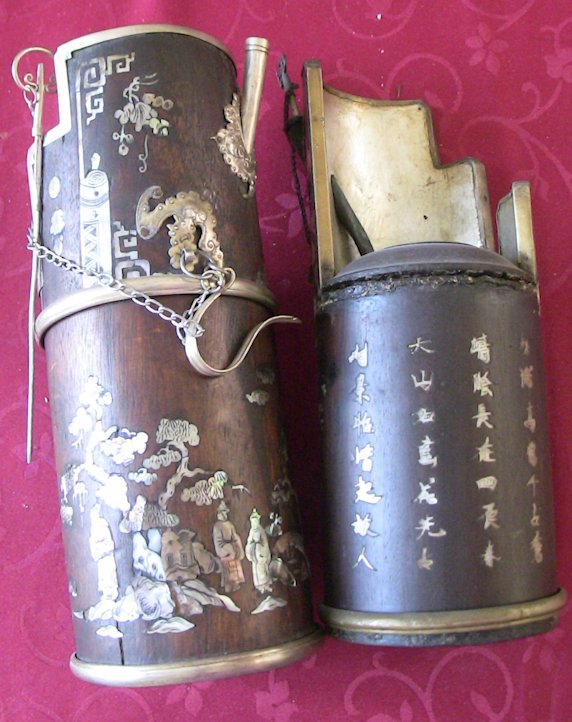 pipe - Pipe a eau chinoise, marque "Yongzheng 1723-1735", est elle d' epoque??? Img_1217