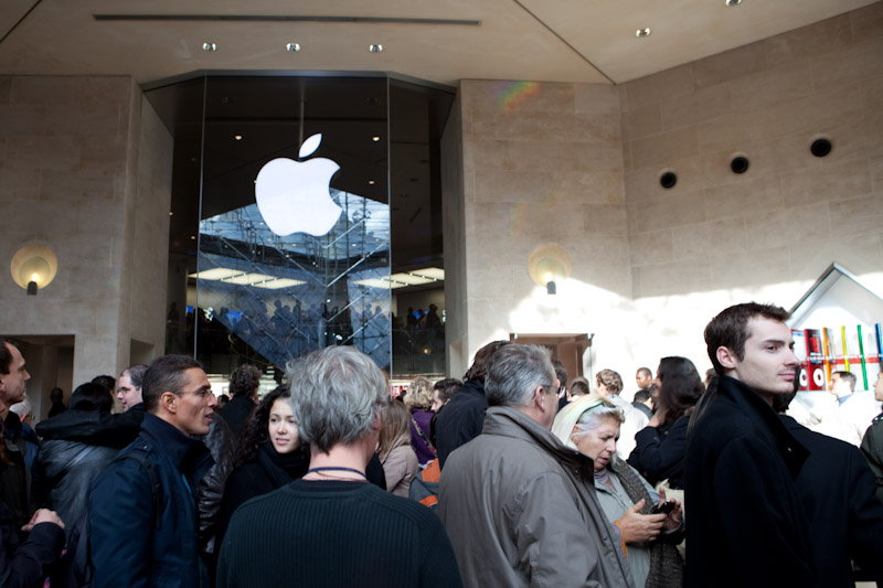 Ouverture du premier Apple Store en France... Img_3810