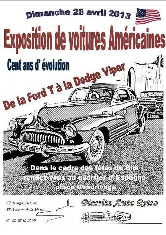 Exposition de voitures américaines, dimanche 28 avril à Biarritz 12428_10