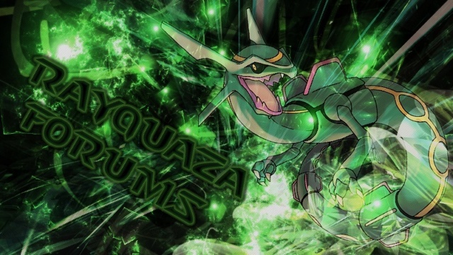 49+] Shiny Mega Rayquaza Wallpaper