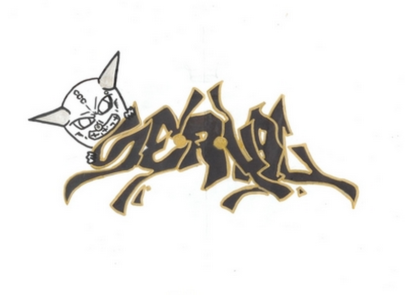 Graffiti de Yasin Benli Serval11