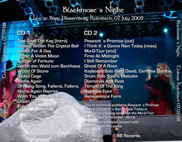 Blackmore's Night live 2009 09070710