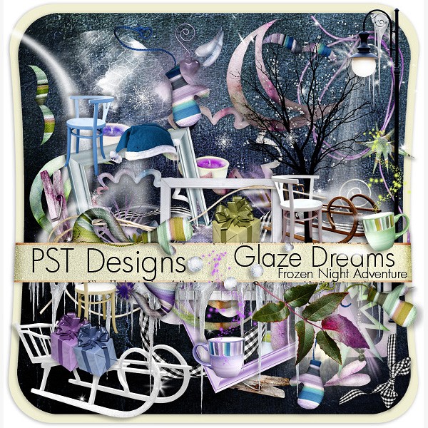 kit Glaze Dreams - layouts Nahled11