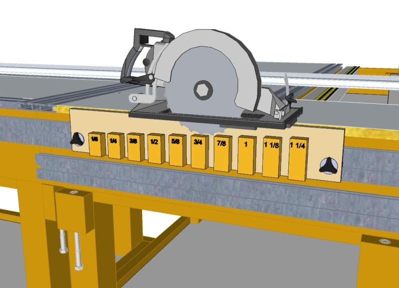 Blade Depth Setting Jig Depthj10