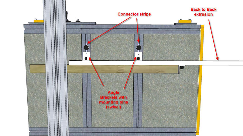 Peter West - Cabinet Makers Table update - Miter Fence Miter-10