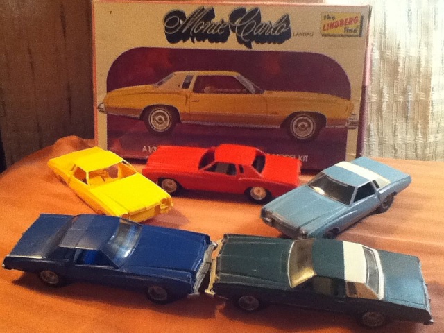 73 Chevelle model car. Lind10