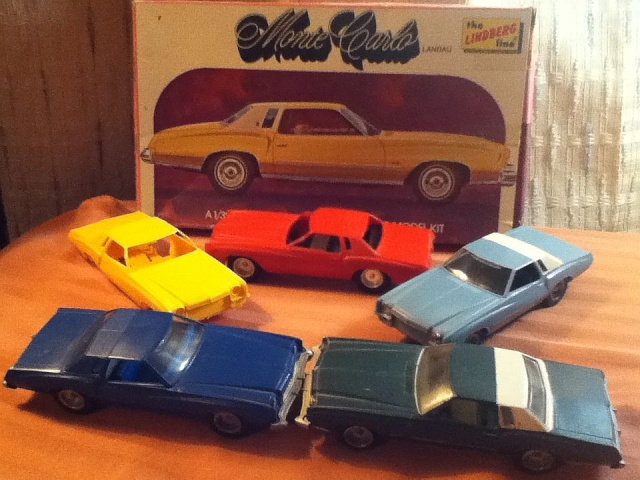 73 Chevelle model car.  Lind10