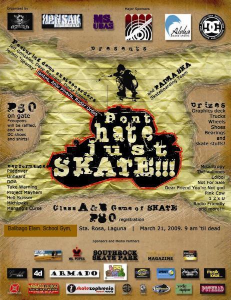 Don't Hate...Just Skate!!! Skateboarding Competition 1_180310