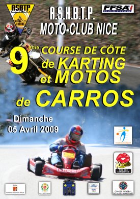 Course de côte Karting et Motos, Carros le 05 Avril 2009 9b0cc210