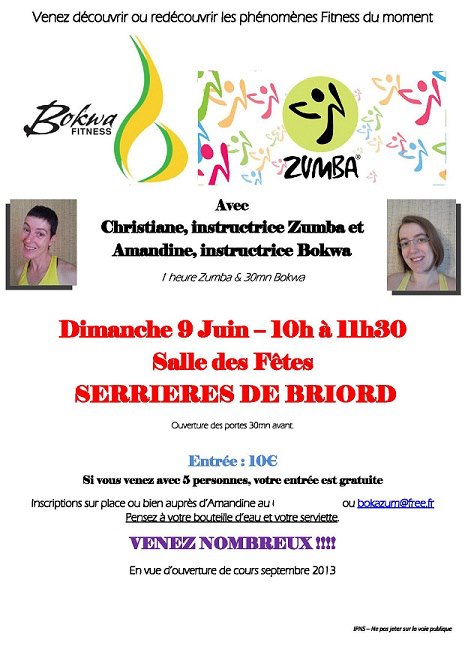 Découverte Bokwa et Zumba à Serrières de Briord Bokwaz11