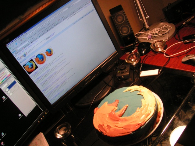 Mozilla Firefox Cake Pict0012