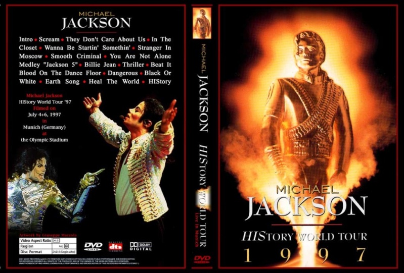 michael jackson history tour setlist