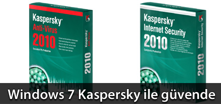 Windows 7 Kaspersky Lab ile güvende Kasper10
