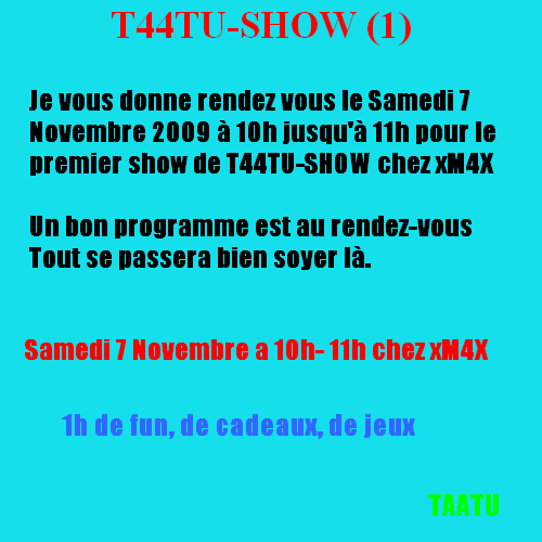 Show 1 --- Show_110