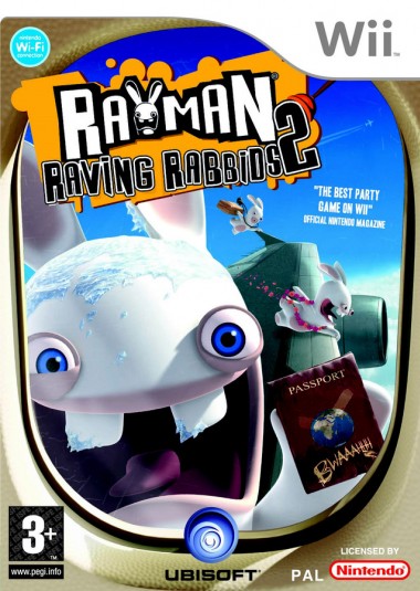 test rayman et les lapins encore + crtins (WII) Rayman10