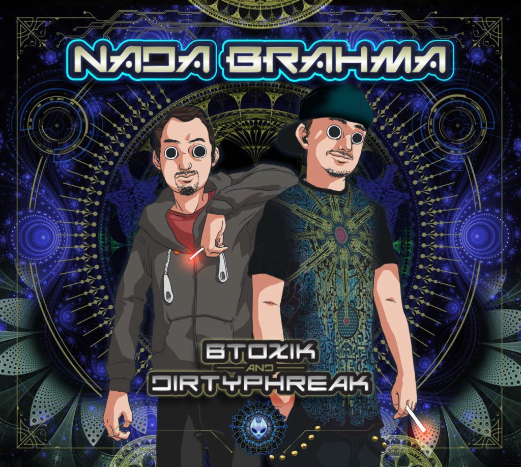 Btoxik & Dirty Phreak – Nada Brahma CD - Maniac Psycho Pro  Front_10