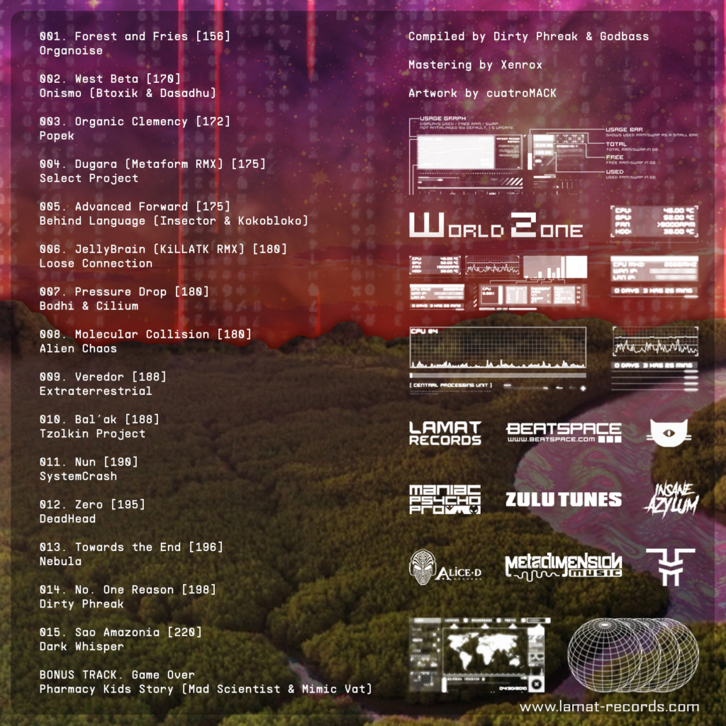 VA – One Planet Compiled by Dirty Phreak & Godbass -  Lamat Records Out NOW One_pl10