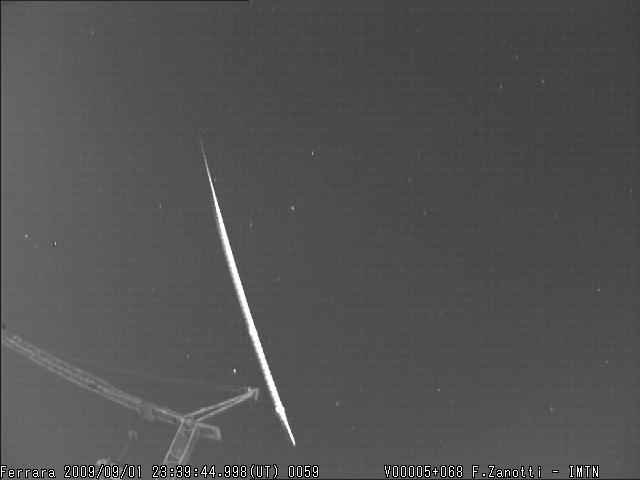 bolide 01 Settembre 23:39:44 UT mag. -4.5 M2009031