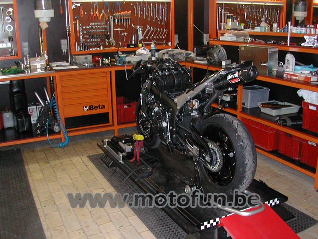 Honda CBR600RR ABS 2009 Préparation pour piste Cbr60036