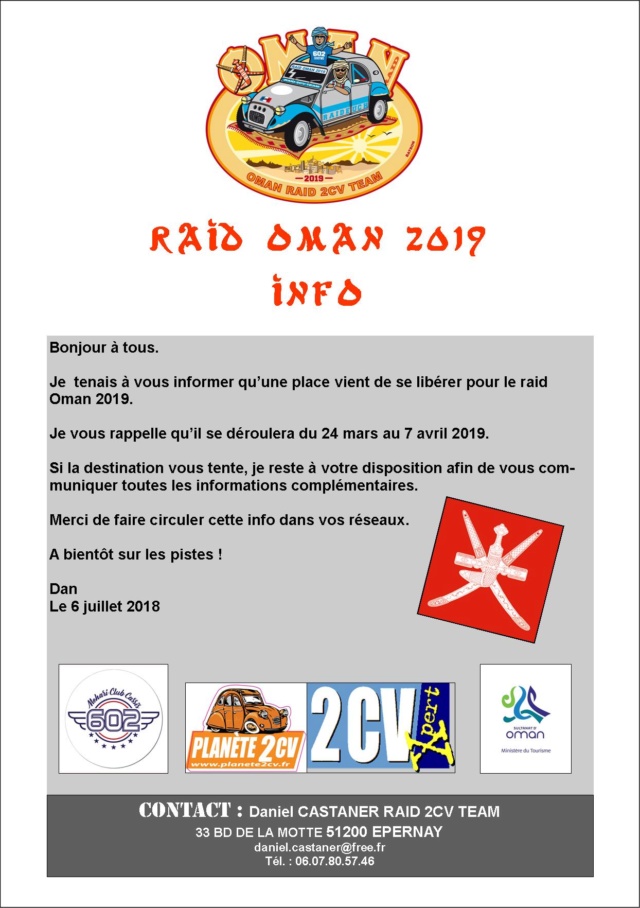 Raid Oman 2019 Info_o10