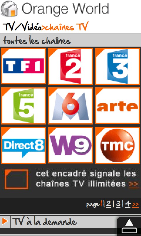 [SOFT] STREAM TV LIVE 2.1.1.2 : Service live TV pour tout opérateurs (France) 19/10/2010 [Gratuit] - Page 8 Screen16