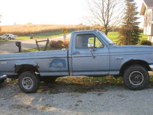 Ford Plow Truck 4*4 with Reese Hitch Truck_15