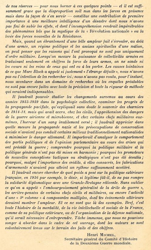 La Campagne de France mai-juin 1940, Michel (éd.) PUF 1953 Campag11