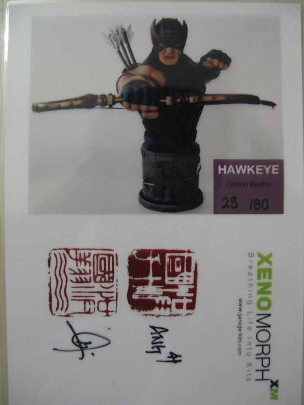 Hawkeye - Buste - Edinho Maga Img_6011