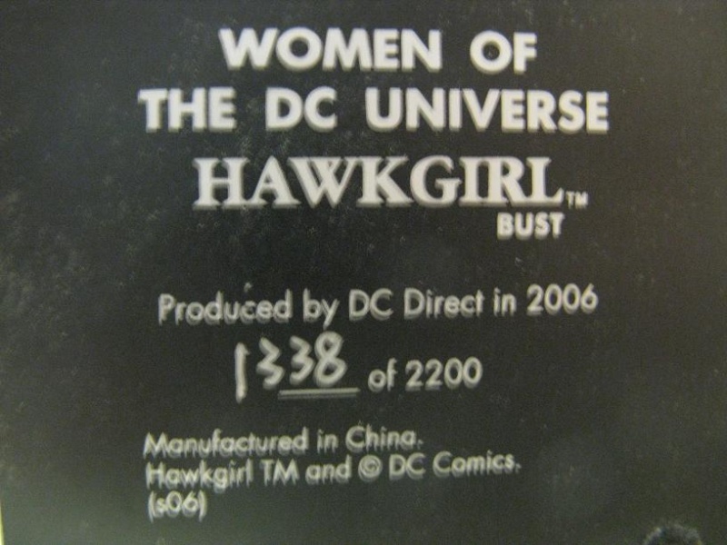 WOMEN OF THE DC UNIVERSE: HAWKGIRL (série 1) Img_6312