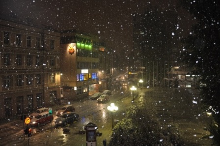 Pao prvi snijeg u Sarajevu !!! Stigla10