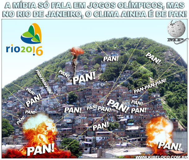 O Rio ganha a olimpiada mas ainda esta no clima de PAN Rio-cl10