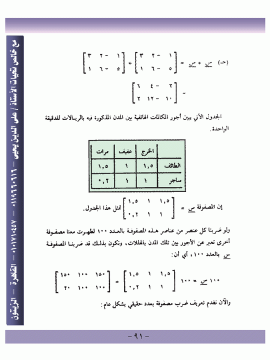 الباب الثالث - المصفوفات Micr1423