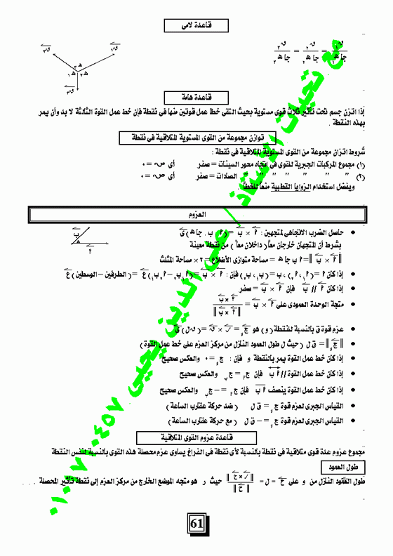 تجميع لنظرى الاستاتيكا Micro479