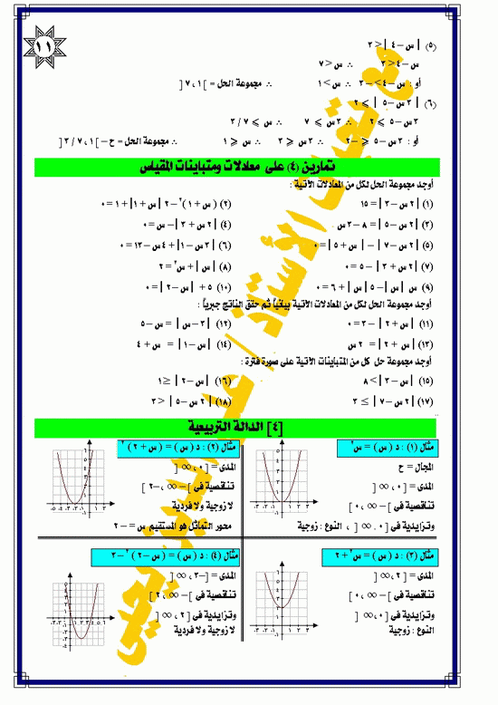 جبر الدوال الحقيقية 2 Micros32