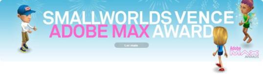 SMALLWORLDS GANHA ADOBE MAX AWARDS Max_wi12