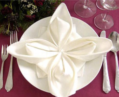 Napkin Folding - How To Fold The Perfect Star Napkin11