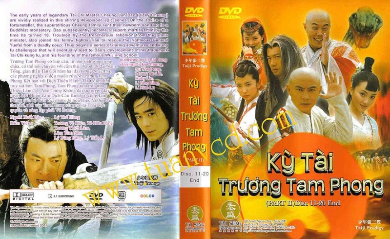 Kỳ Tài Trương Tam Phong DVD USLT Trương Vệ Kiện Kytait10