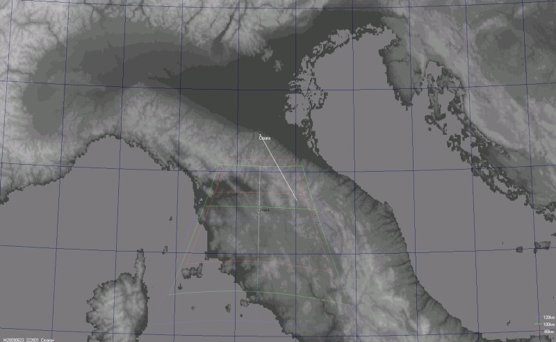 FOV dalla Croara di San Lazzaro di savena Gmap310