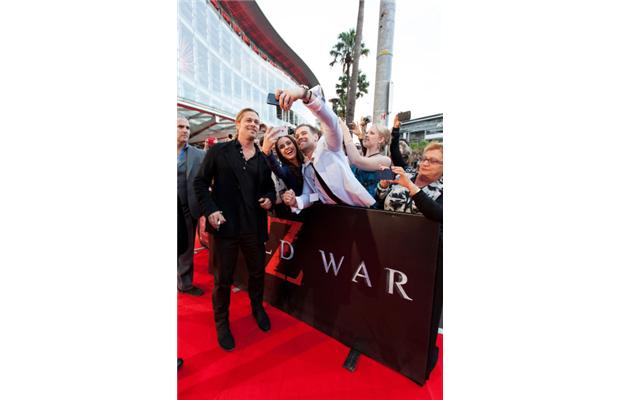 Brad at World War Z Premiere, The Star, Sydney Australia..June 9th 2013 01411419