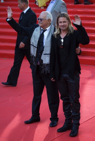 Brad at World War Z Premiere..Moscow Film Festival, Pushkinsky Cinema..June 20th 2013 063