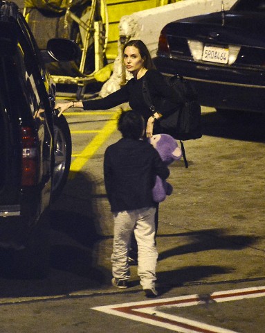 Angelina and Pax at LA International Airport..Los Angeles..June 24th 2013 0_330