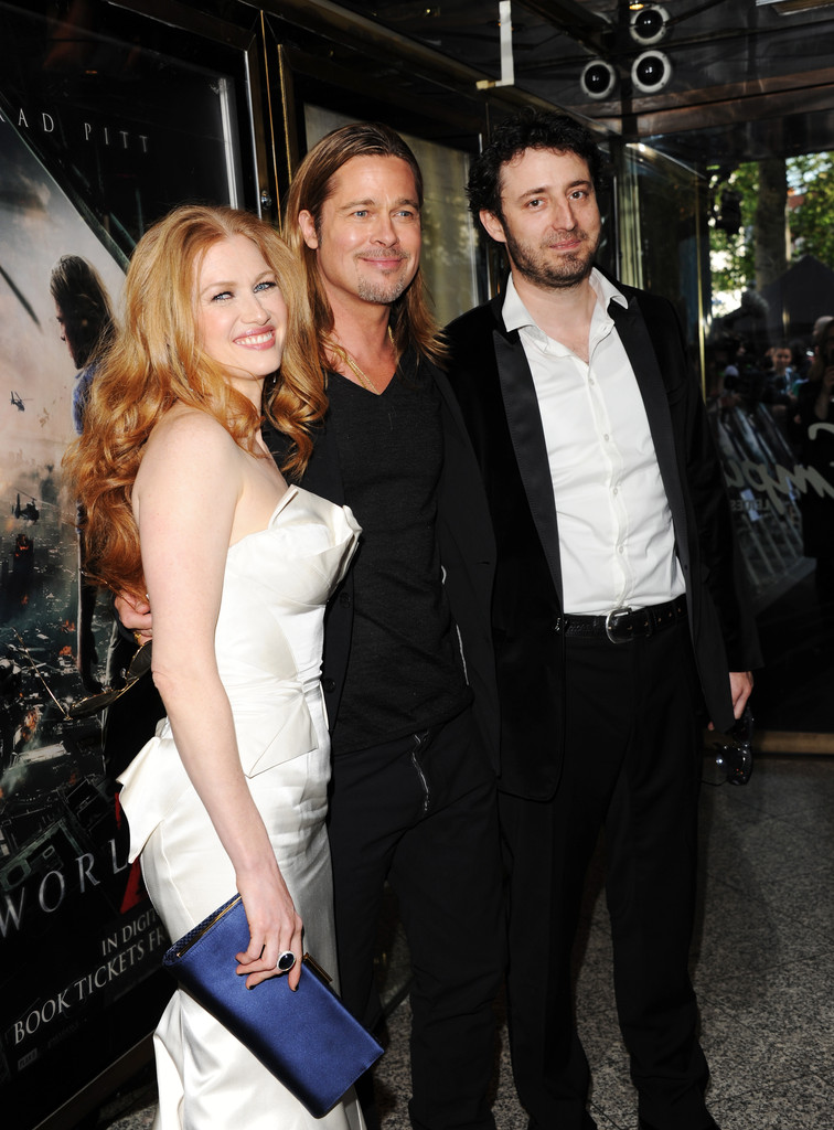 Brad and Angelina at World War Z Premiere..Leicester Square, London..June 2nd, 2013 2ba16437