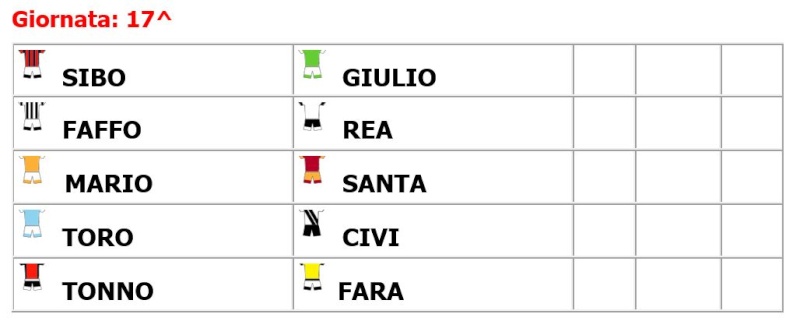 Consegna formazioni 17° giornata Immagi38